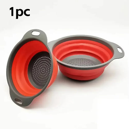 Foldable Fruit & Vegetable Drain Basket