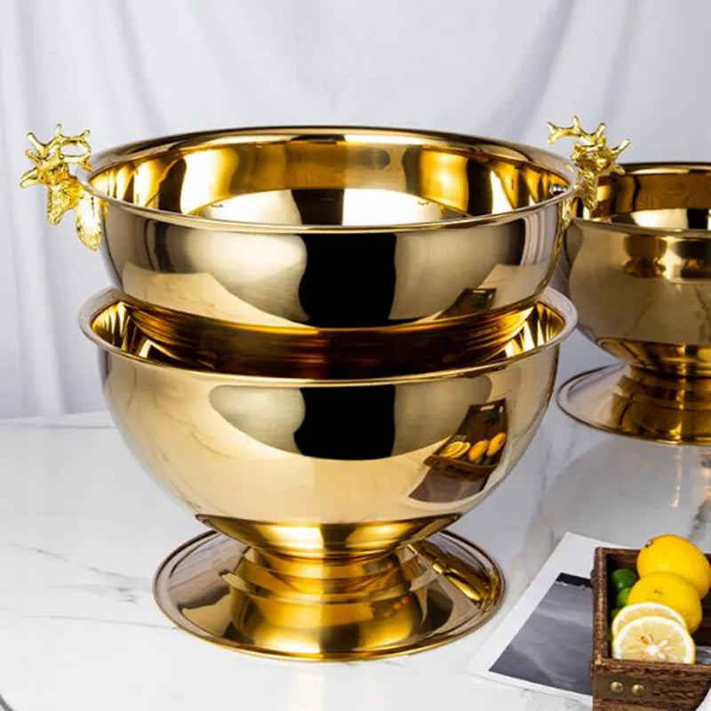 304 Stainless Steel Champagne Ice Bucket