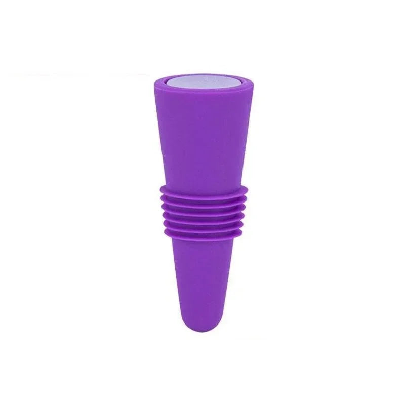 Silicone Wine Bottle Stopper Set