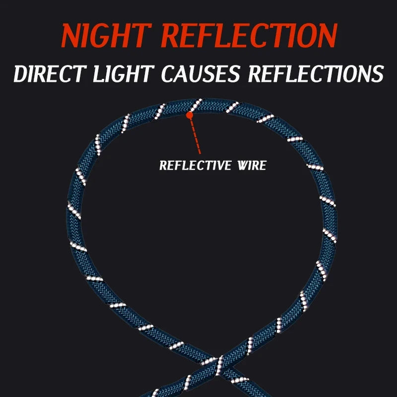 Reflective Hands-Free Dog Leash