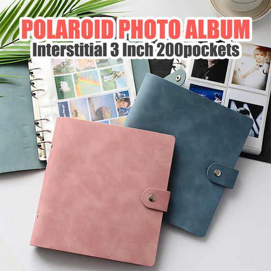 200 Pocket Mini Photo Album
