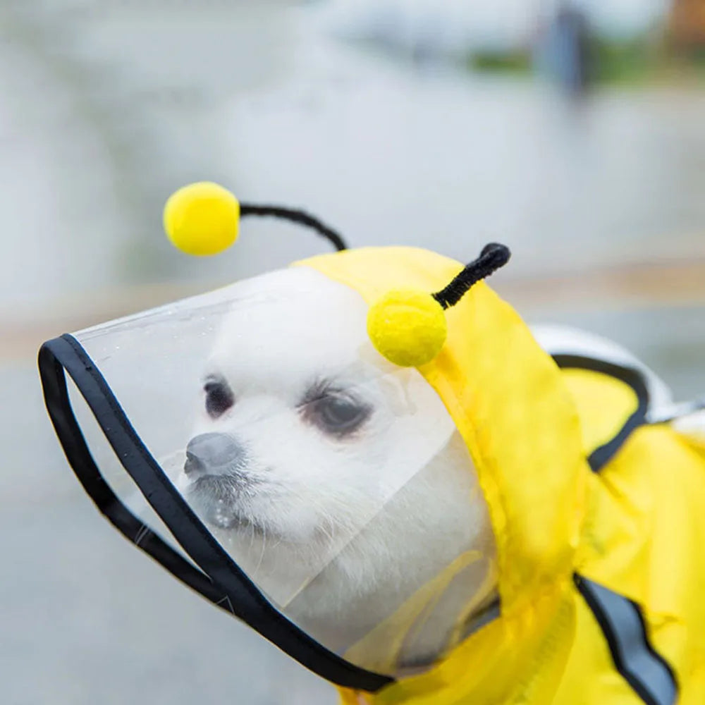 Full Coverage Hooded Rain Suit for Dogs