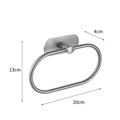 Wall Mount Stainless Steel Towel Bar