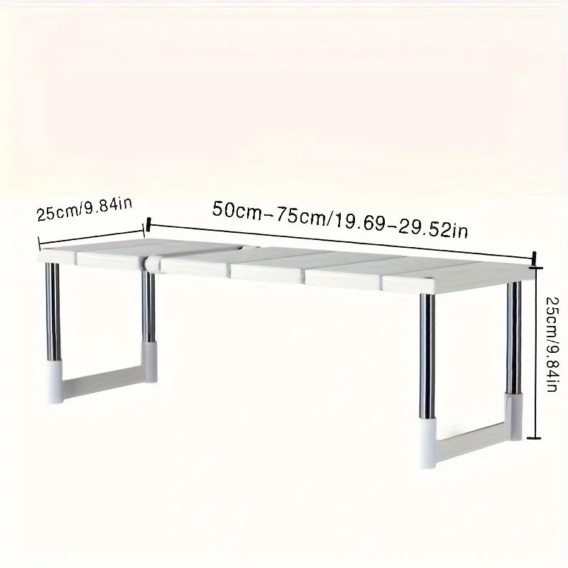 Adjustable Under Sink Storage Rack