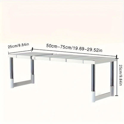 Adjustable Under Sink Storage Rack