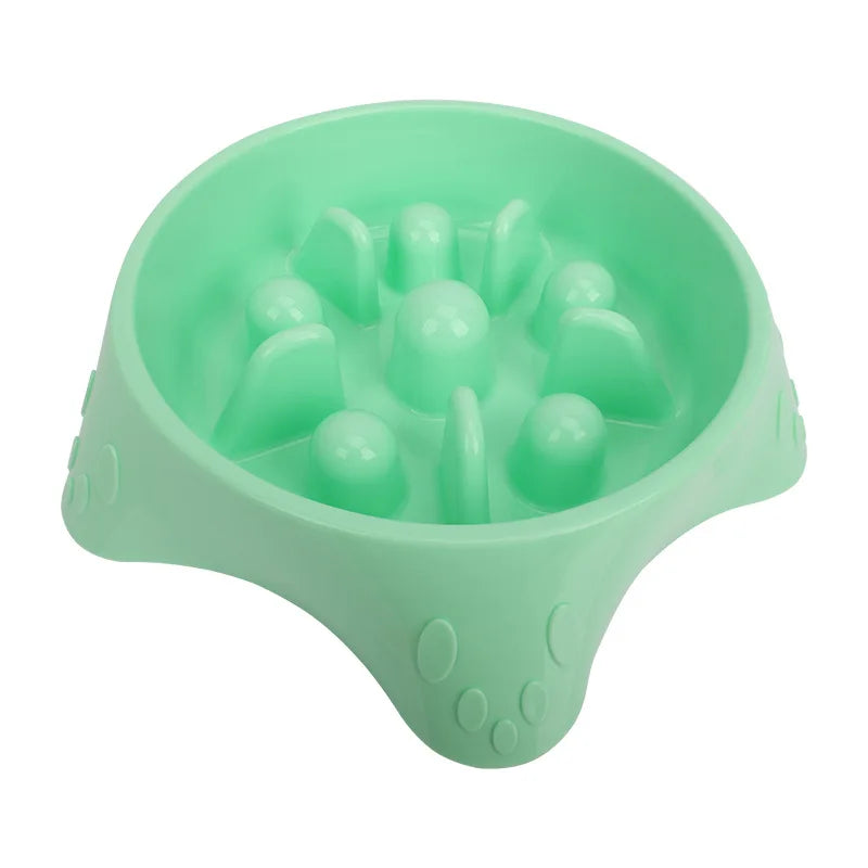 Dog Slow Feeder Bowl Anti-Choking Puzzle Food Dish