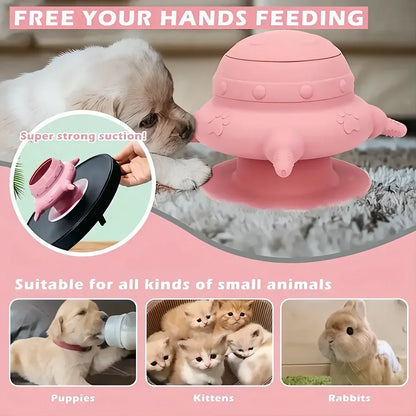 Silicone Pet Nursing Feeder Bowl