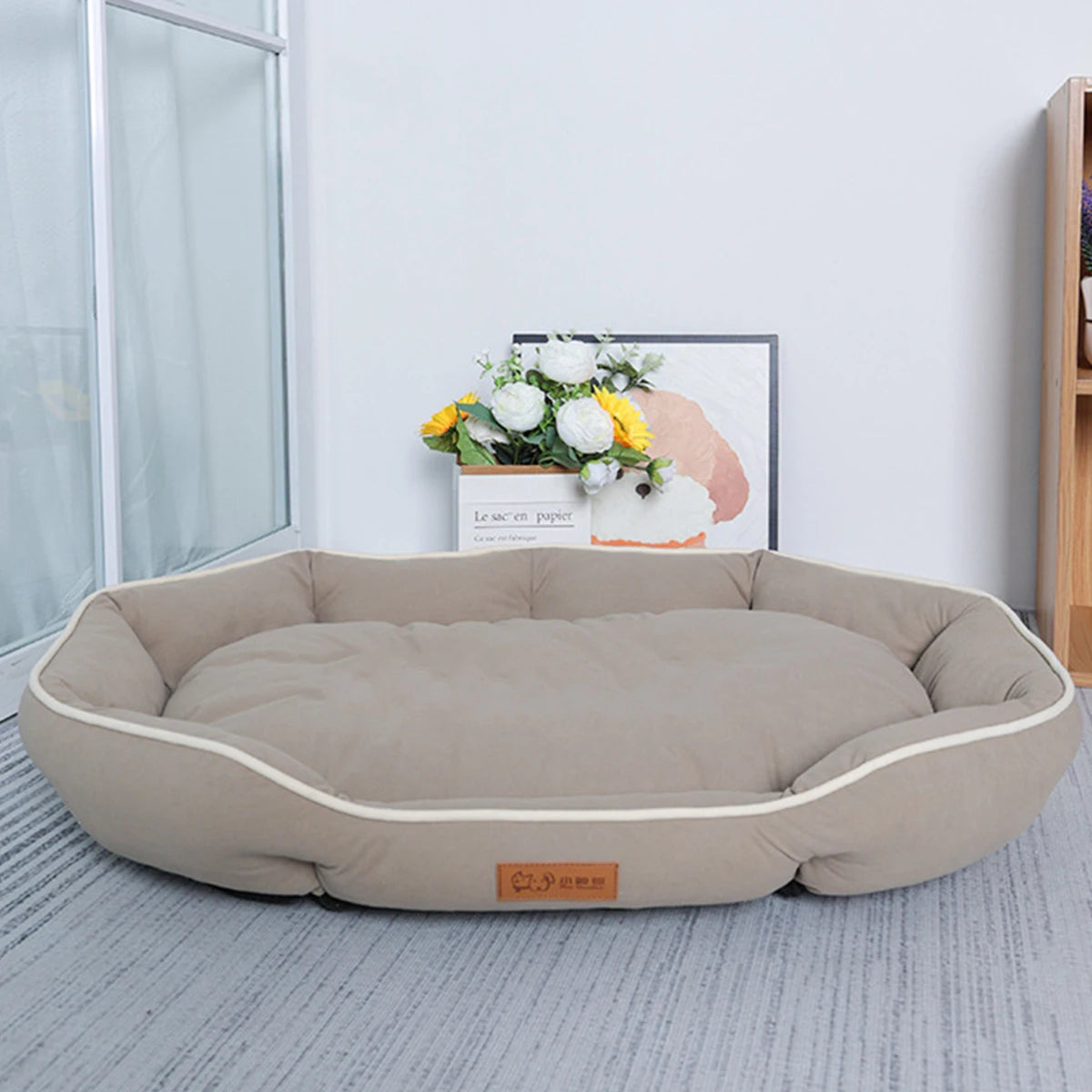 Orthopedic Sofa Pet Bed for Dogs & Cats