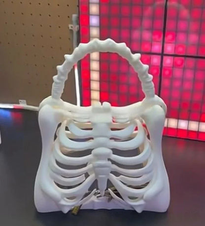 Skeleton Rib Cage Handbag