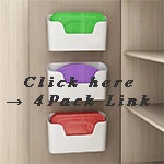Wall Mounted Cabinet Storage Organizer