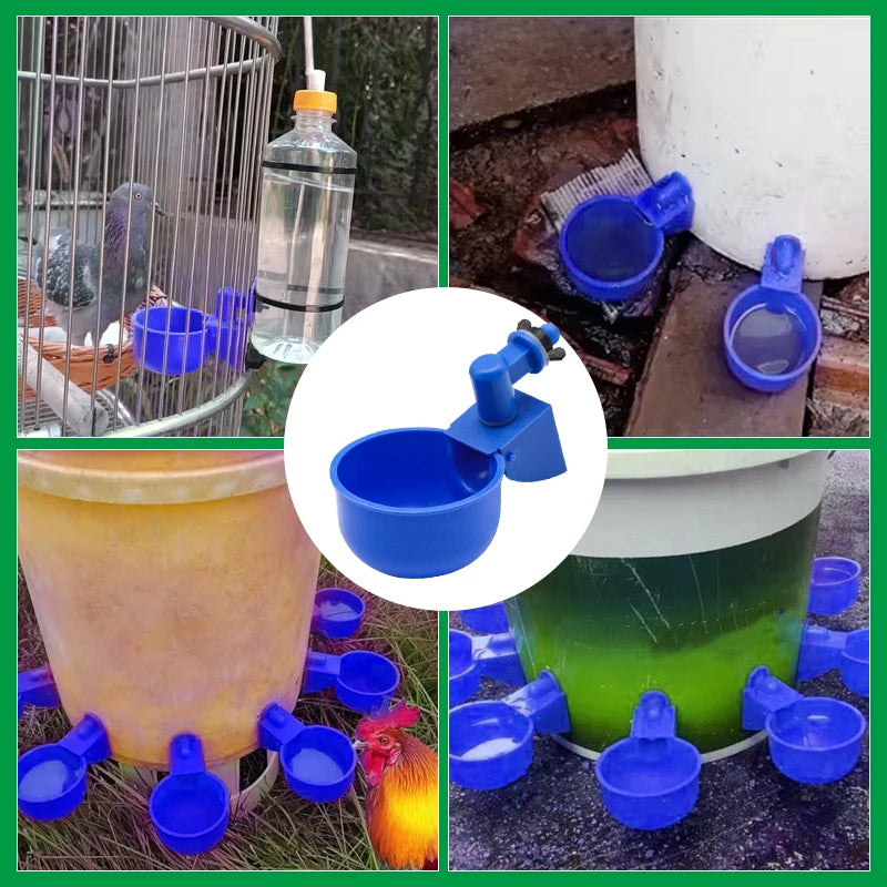 Automatic Chicken Water Cups Set