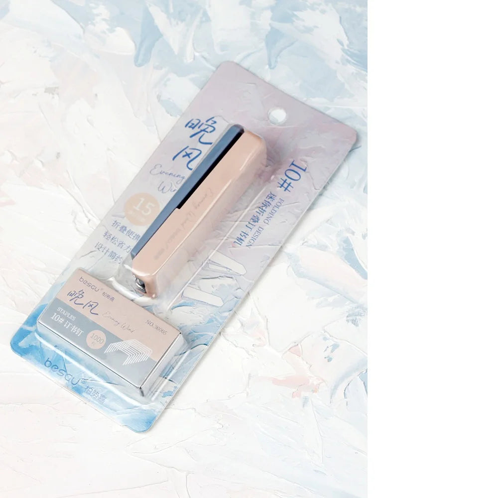 Portable Folding Mini Stapler Set