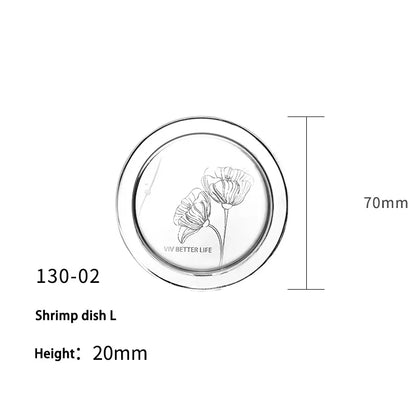 Glass Aquarium Shrimp Feeding Dish & Feeding Tube Set