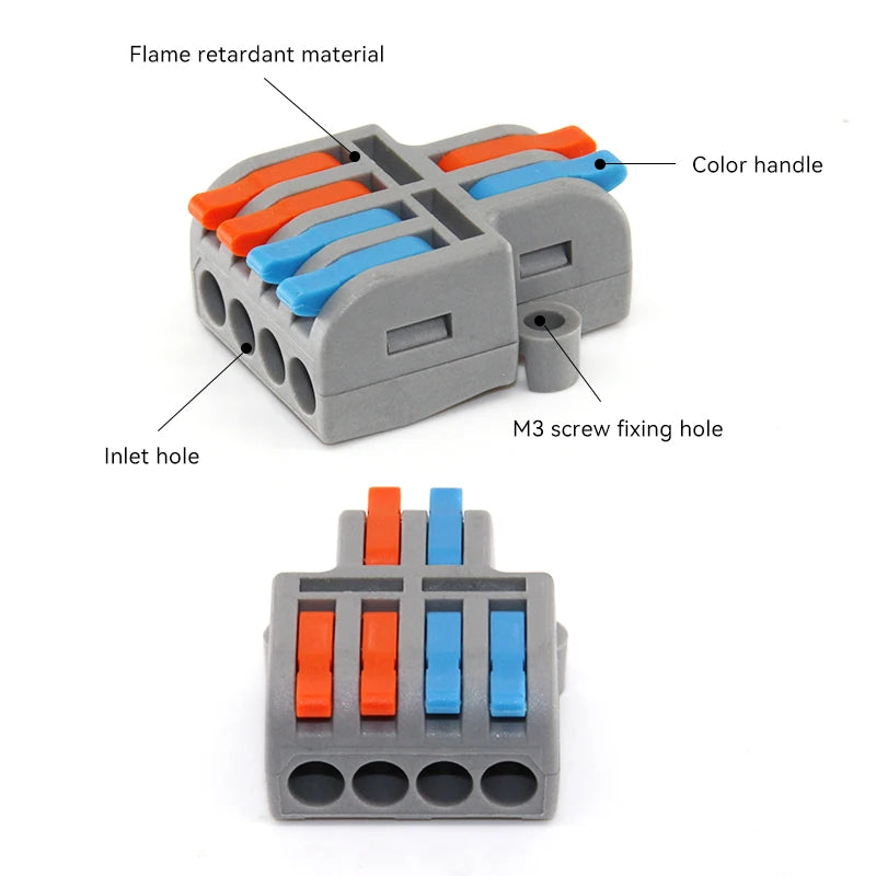 Mini Push-In Wire Connectors
