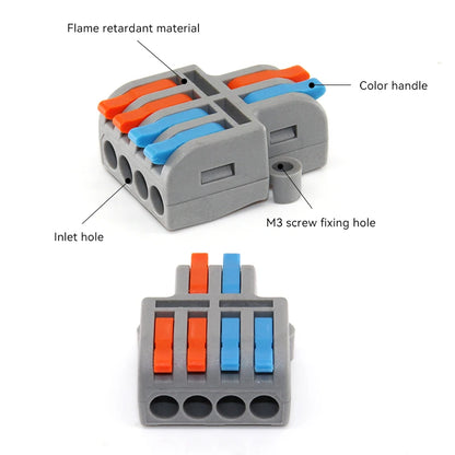 Mini Push-In Wire Connectors