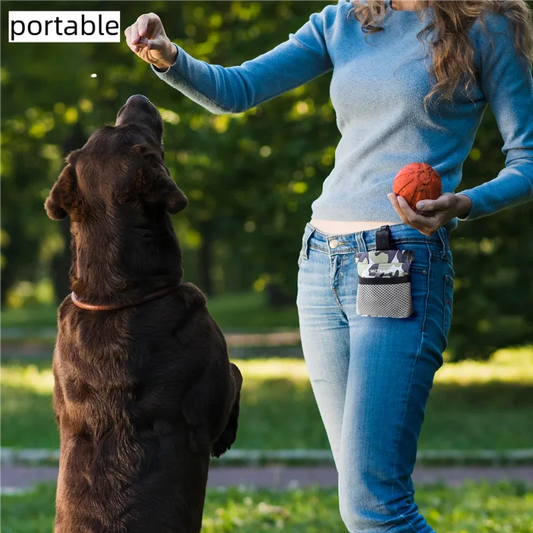 Dog Training Treat Pouch with Waist Clip
