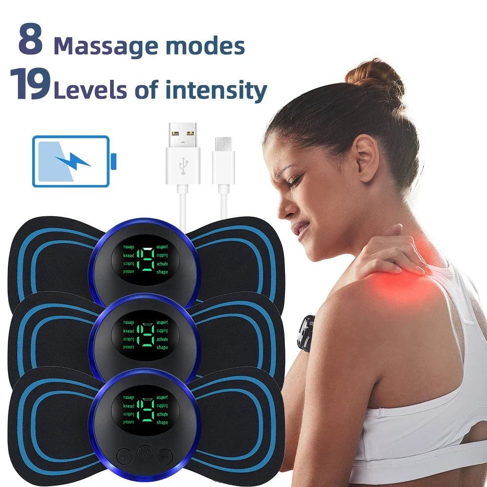 Portable EMS Neck & Body Massager
