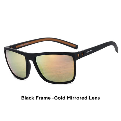 ZENOTTIC Retro Square Polarized Sunglasses