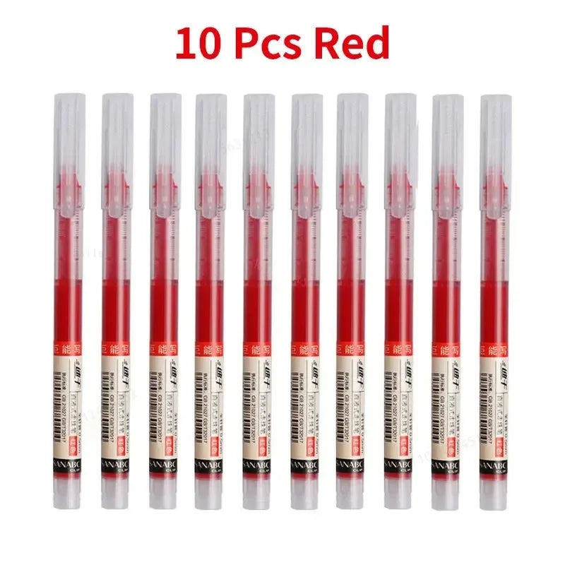 Transparent Ink Tube Liquid Gel Pens