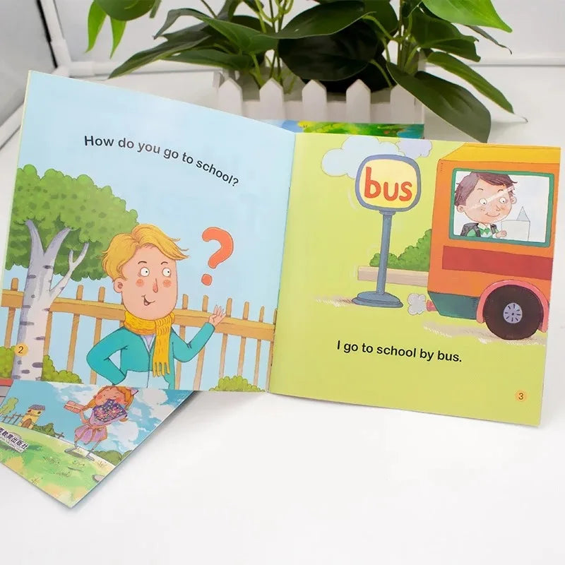 40/60 Books Set English Learning Picture Books for Kids