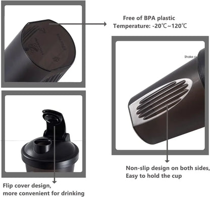 Protein Shaker Bottle