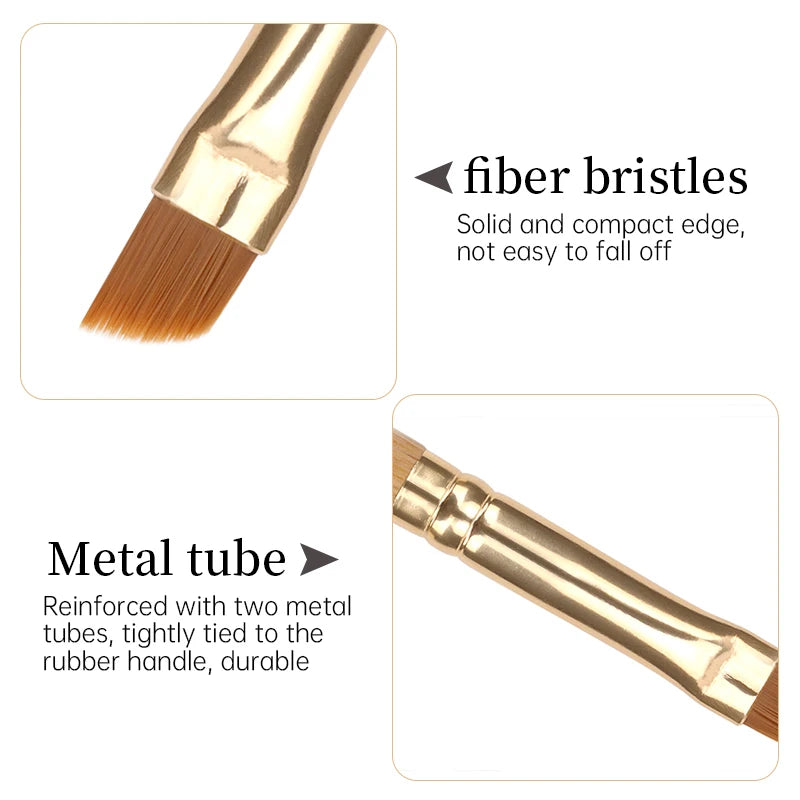 Double Ended Eyeshadow Makeup Brushes