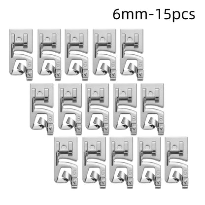 Rolled Hem Presser Foot Set for Sewing Machines