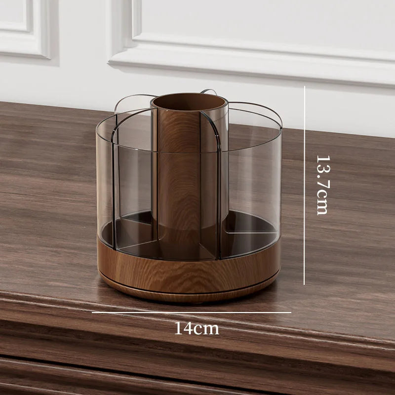 360° Rotating Makeup Brush Holder