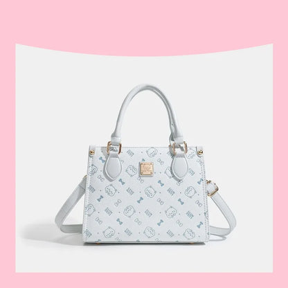 Elegant Leather Diaper Tote Bag