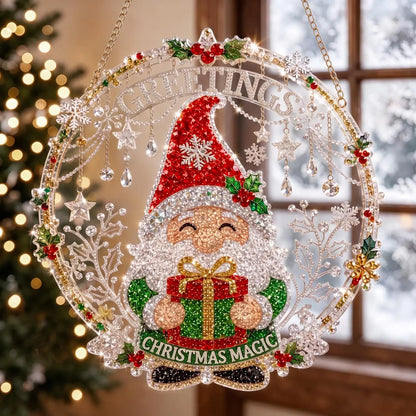 DIY Diamond Painting Christmas Tree Ornament