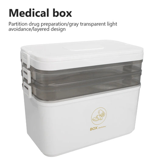 Multi-Layer Medicine Storage Box
