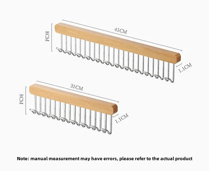 Retractable Wooden Wall Hanger