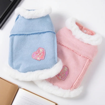 Winter Warm Fleece Pet Jacket for Dogs & Cats