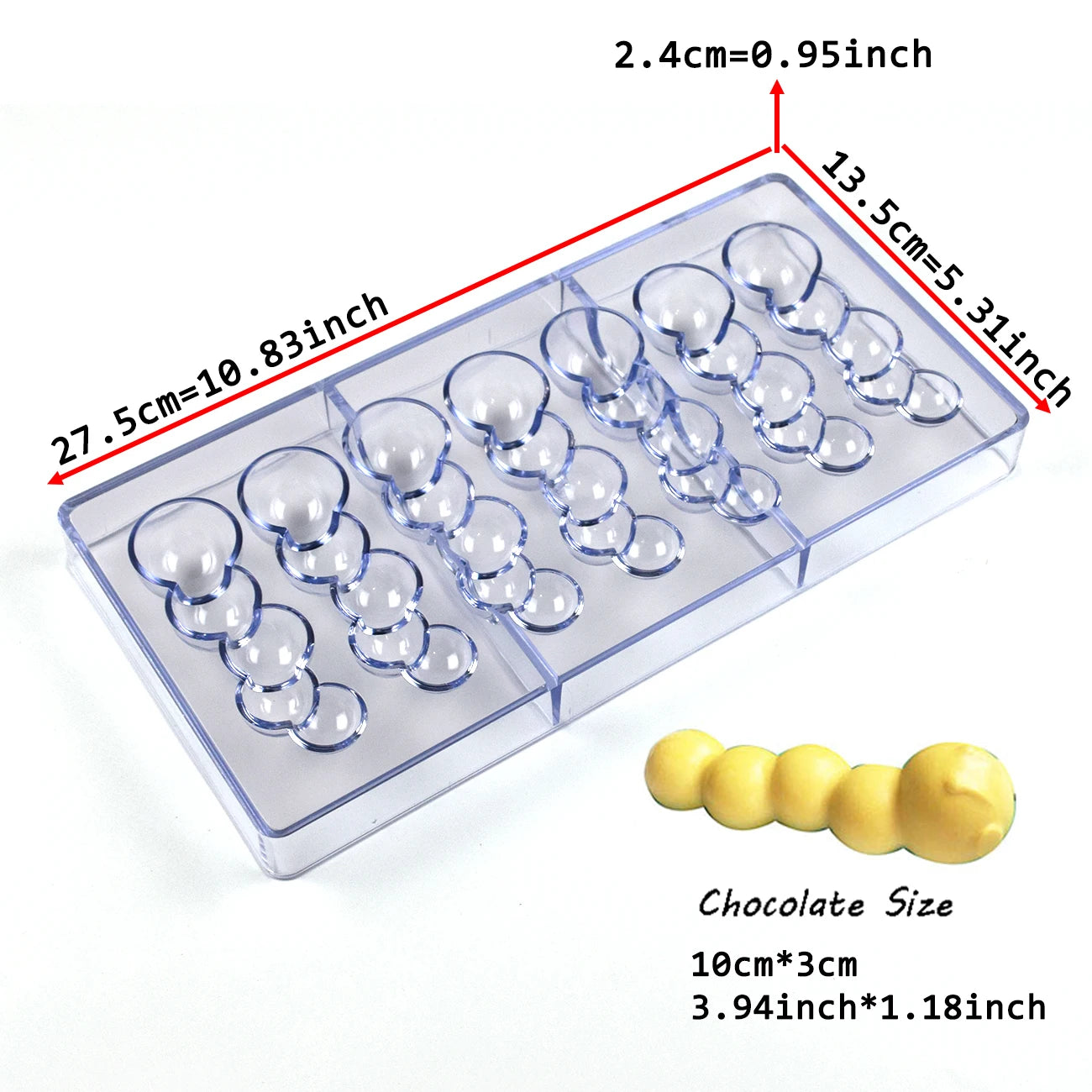 Polycarbonate Chocolate Mold