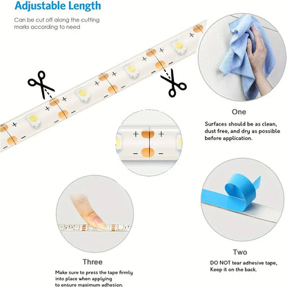LED Hand Wave Sensor Light Strip