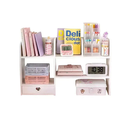 Double-Layer Desktop Organizer Shelf