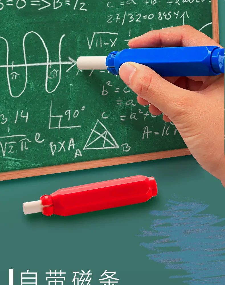 Magnetic Chalk Holder Clip for Clean Chalkboard Writing