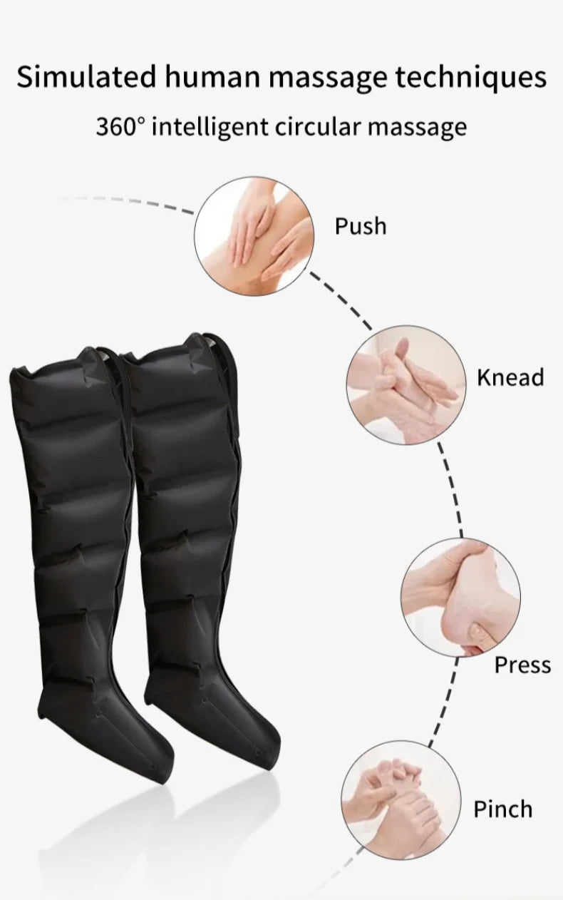 Air Compression Leg Massager Boots