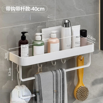 Aluminum Bathroom Storage Shelf