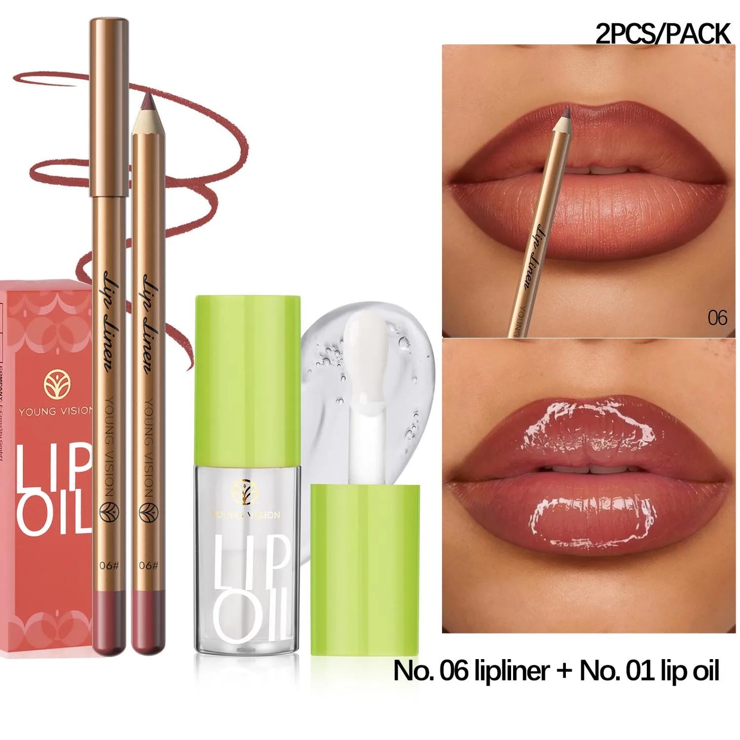 Lip Liner & Lipstick Set