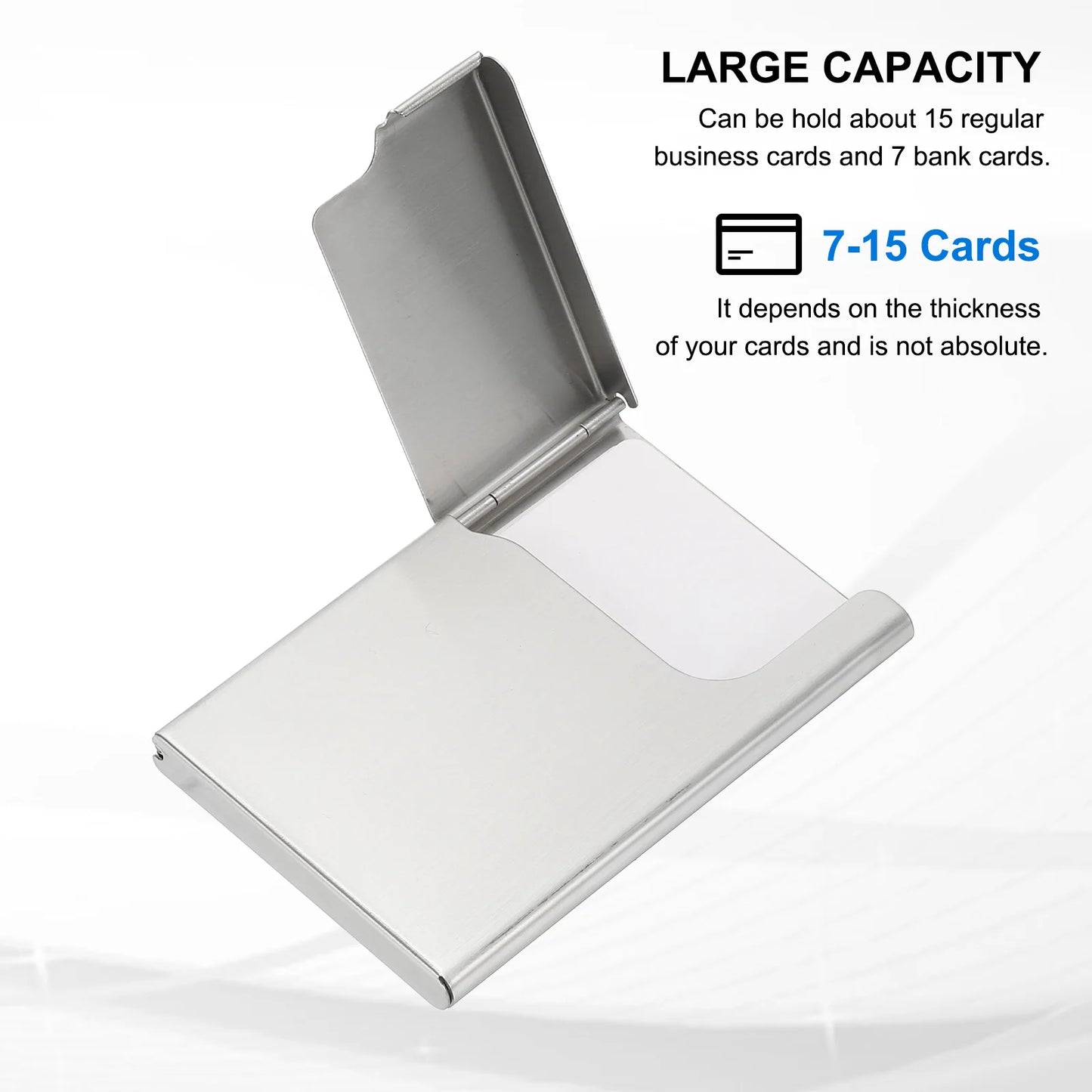 Slim Metal Business Card Holder