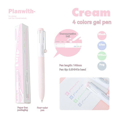 4-Color Gel Pen