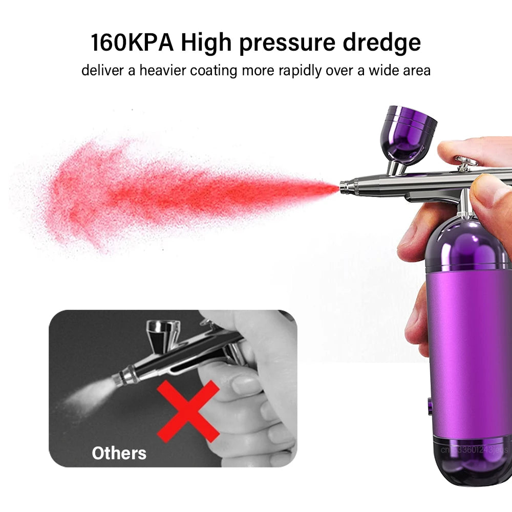 Rechargeable Wireless Airbrush Kit