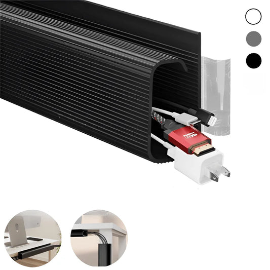 Self-Adhesive Under Desk Cable Raceway