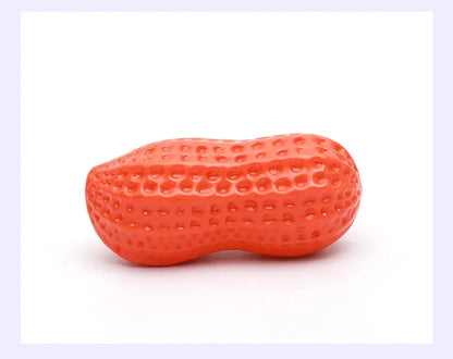 Peanut Squeaky Dog Chew Toy