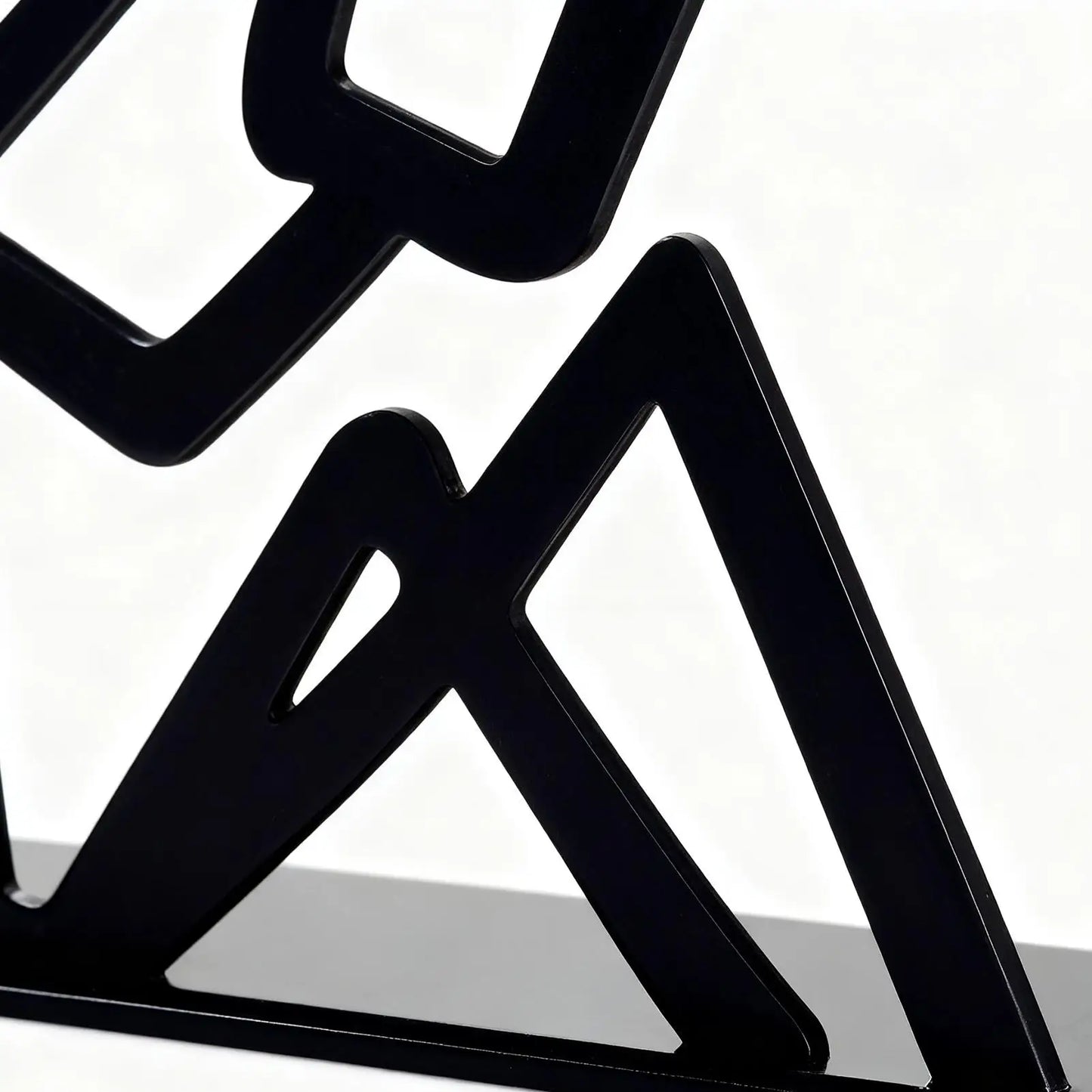 Abstract Metal Bookends