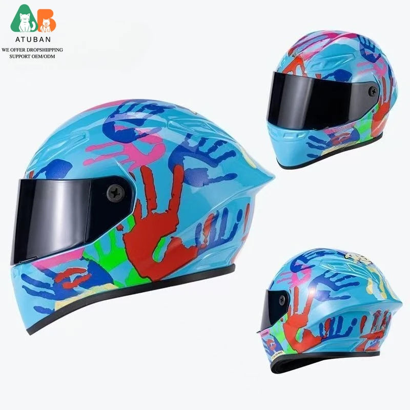 Full Face Decorative Helmet for Small Dogs & Cats
