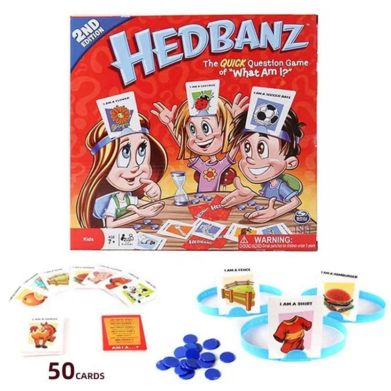 Who Am I? Guessing Headband Board Game
