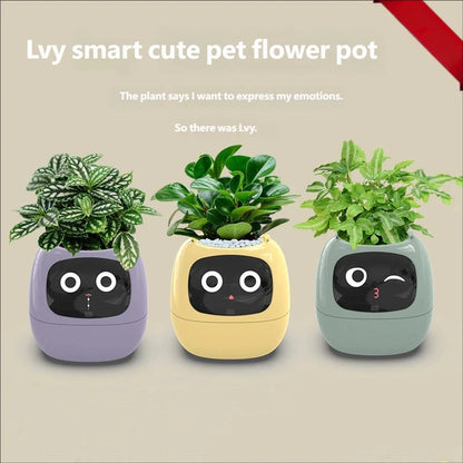 Smart Interactive Plant Companion Pot
