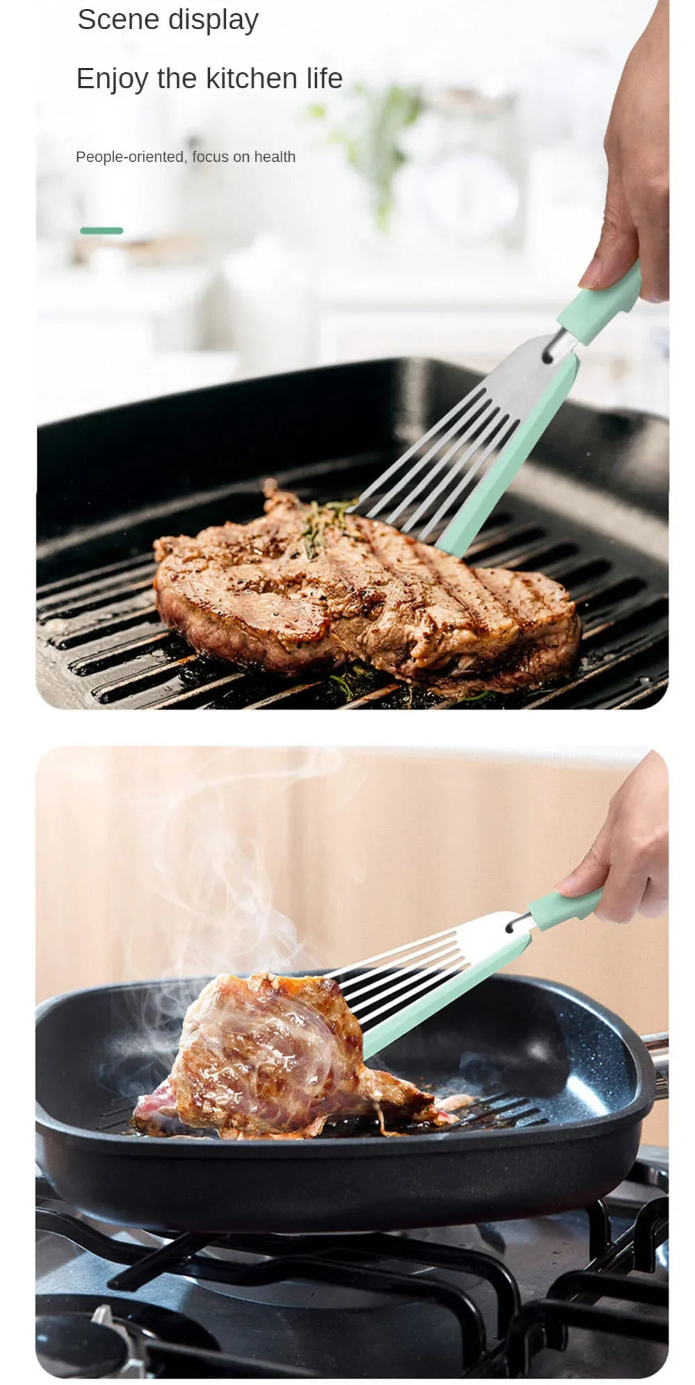 Silicone Fish Turner Spatula